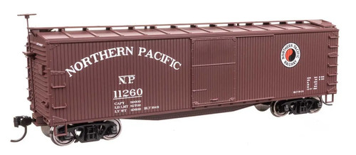 Walthers HO 40' Double Sheathed Wood Boxcar Northern Pacific NP #11260 910-40184 | Zustand: New