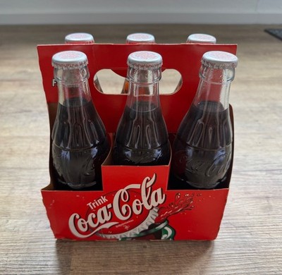 Vintage Coca Cola 6 er Packung ungeöffnet, Originalbefüll von 1999