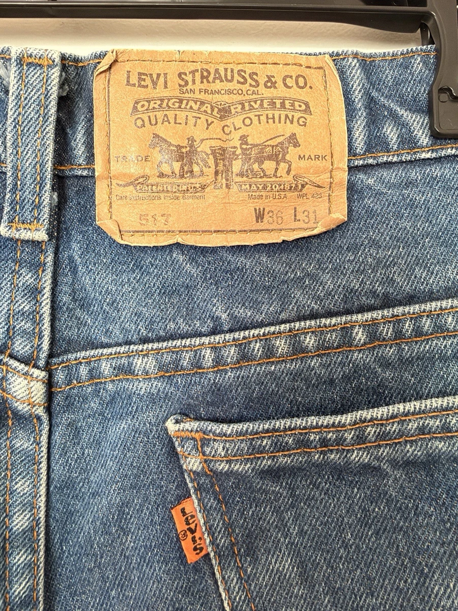 Levi's 517 Orange Jeans for Men for sale | eBay