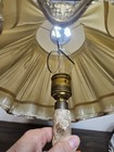 M I Hummel Table Lamp Boy Sitting On Fence Bird Original Shade Tested! — photo 10
