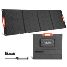 VEVOR 300W Foldable Monocrystalline Solar Panel Portable ETFE Mono Solar Charger