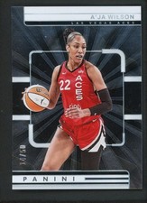 2025 A JA WILSON 14/50 PANINI AMERICA