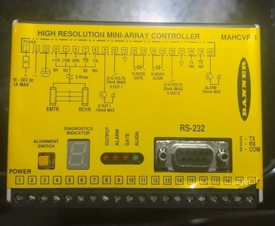 Banner MAHCVP-1 613331 High Resolution Mini-array Controller Module New Open Box