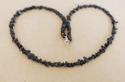 echte  Sugilith  Edelstein Splitter(  Kette  oder  Armband)925/Silber