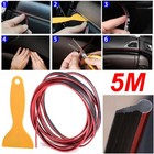 <!--F#f_0-->Moulding Strip Trim 5 meters Parts Exterior Replacement Sticker 1Pc Moulding<!--F/-->