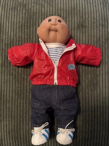 1985 Triang Pedigree Cabbage Patch Kid Bald Dimples South Africa Rare Look!