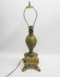 antique solid brass table lamps
