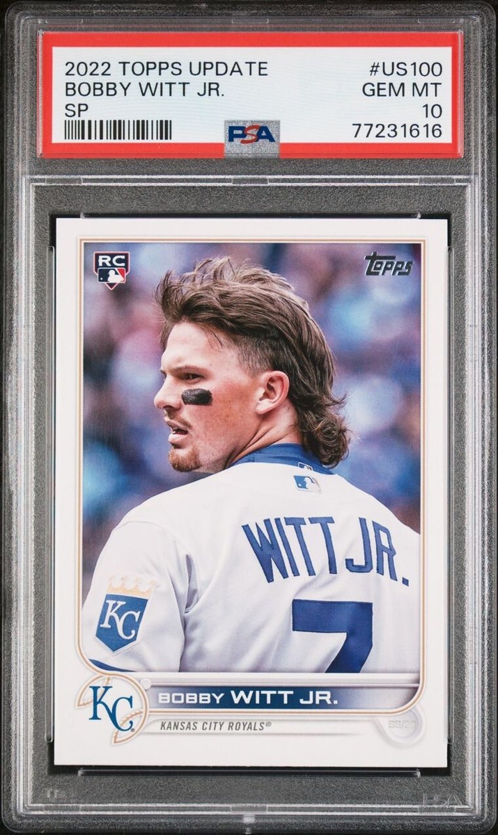 2022 Baseball Cards 2022 Topps Update Bobby Witt Jr #US100 Rookie