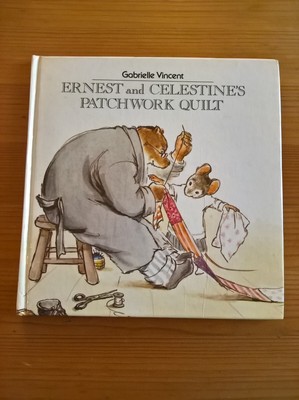Ernest and Celestine's Patchwork Quilt by Gabrielle Vincent 1st Edn hb rare