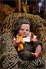 Baby fashionable doll with dummy products