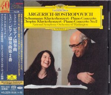 Argerich/Rostropovich NEW CD SACD-Hybrid Piano Concertos Chopin-2/Schumann Japan