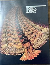 Vintage 1982 Buick All Models OEM Dealer New Car Sales Brochure NOS