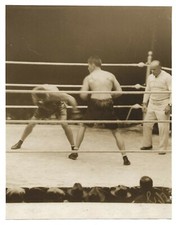 1926 Type 1 Jack DEMPSEY v Gene TUNNEY Vintage Original Boxing Media Press Photo