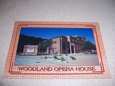 1980s WOODLAND OPERA HOUSE, WOODLAND, CA. VTG POSTCARD