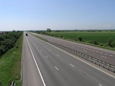 Photo 6x4 Big Patch or Tarmac East Cowick This section of the M18 is just c2006
