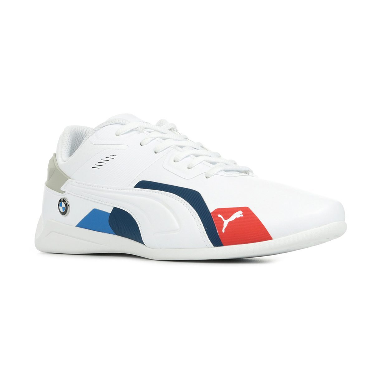 PUMA Men's BMW MMS Drift Cat Delta White/Black Motorsport Sneakers