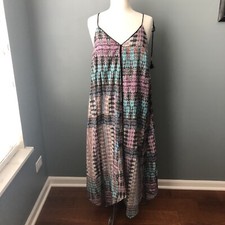 NWT Anthropologie Akemi + Kin Riviera Midi Dress Sz Small