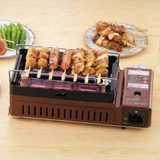 Iwatani Gas Gril Aburiya Portable Stove CB-ABR-1 BBQ yakitori yakiniku Brown