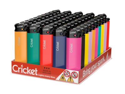 Cricket Einwegfeuerzeug Essential Maxi Reibrad bunt sortiert