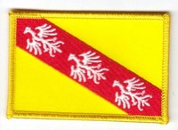 Flaggen AufnäHer Patch Frankreich - Lothringen Fahne Flagge
