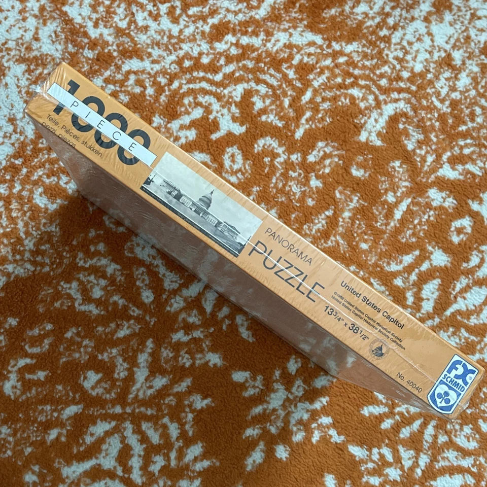 VTG 1998 FX Schmid United States Capitol 1000 pc Panorama 3" Jigsaw Puzzle New! - Image 3 of 3