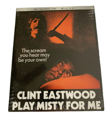Play Misty for Me 4K UHD Blu-ray Slipcover Clint Eastwood Jessica Walters