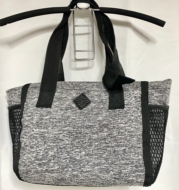 Simply Vera Vera Wang Gray Tote Diaper Bag Textured Travel Simply Vera Vera Wang Gray Tote Diaper Bag Textured Travel