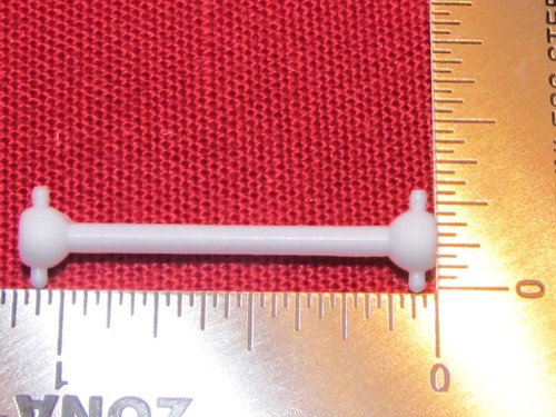 P156-121 WHITE DRIVE SHAFT FOR IHC 4-4-0 (AKA P156-250) FACTORY ORIGINAL PART - Picture 2 of 4