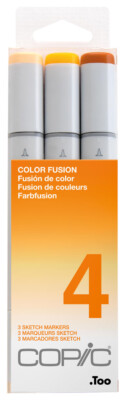 COPIC Marker sketch 3er Set ''Color Fusion 4''