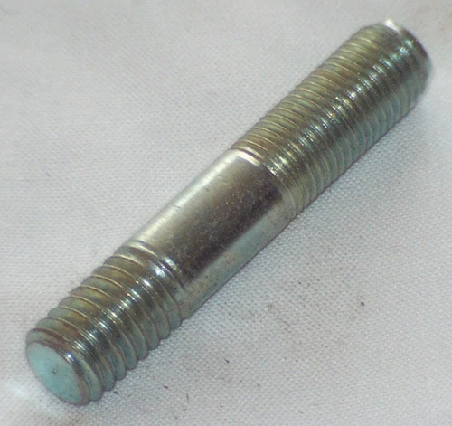3/8 UNC UNF Krümmerbolzen VERZINKT Einlass Auslass 45mm lang 26-9-10mm - Bild 1 von 3