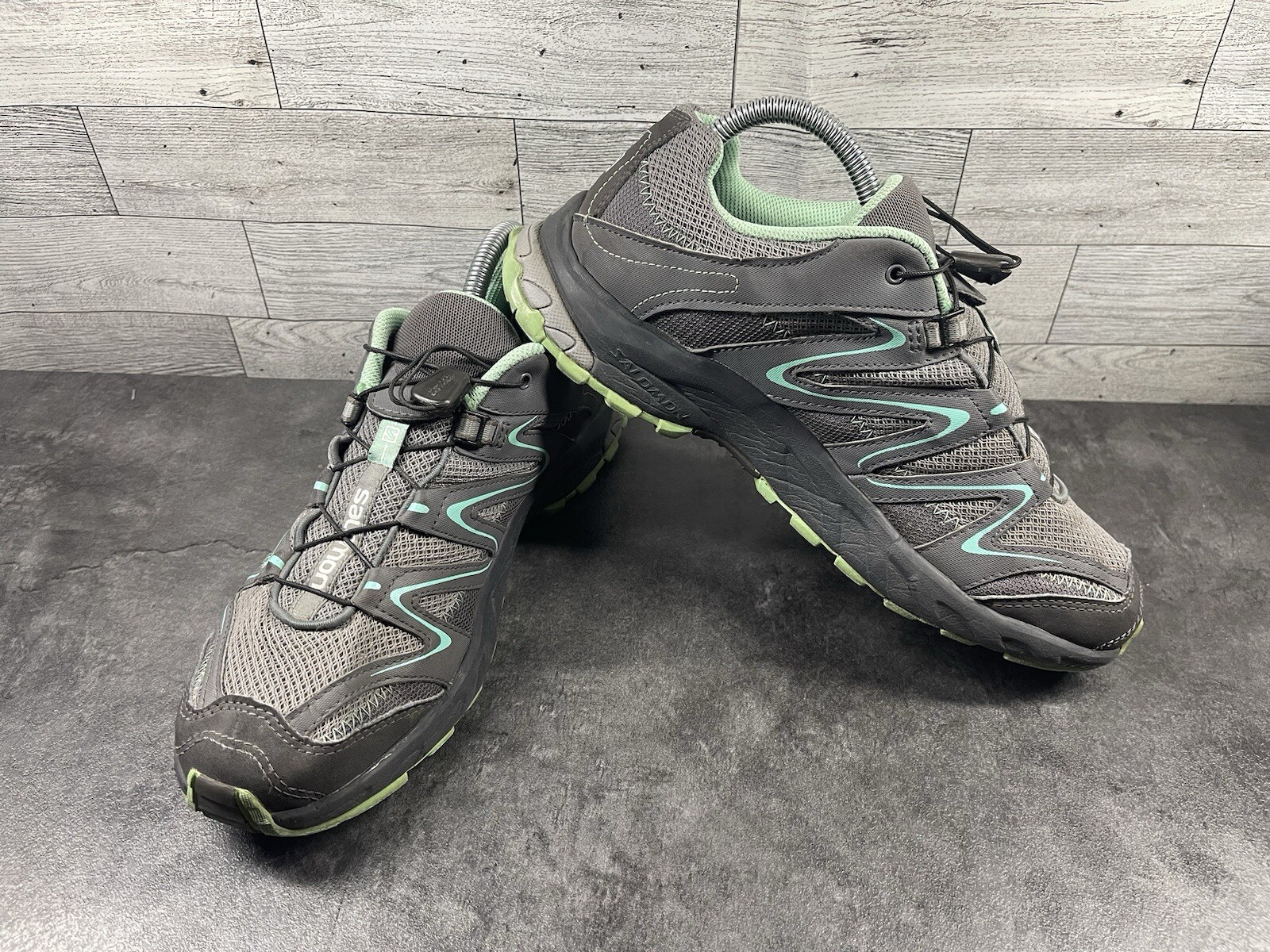 Salomon Sneaker Donna 8M Score Grigio Maglia Scarpa da Corsa Escursionismo Trail Comfort