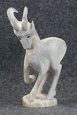 Pronghorn Zuni Fetish Carving - Maxx Laate