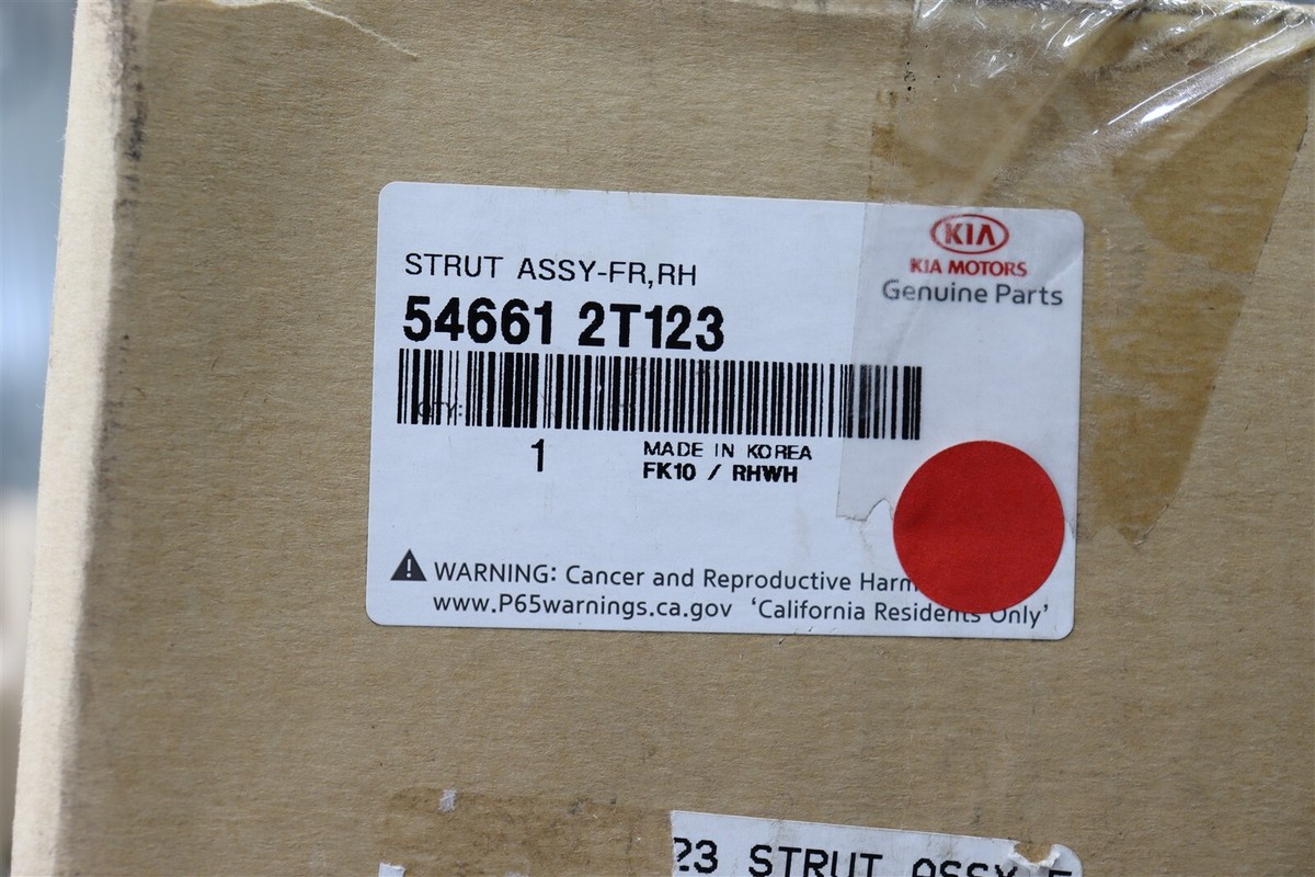 NEW OEM Front Right Suspension Strut 546612T123 for Kia