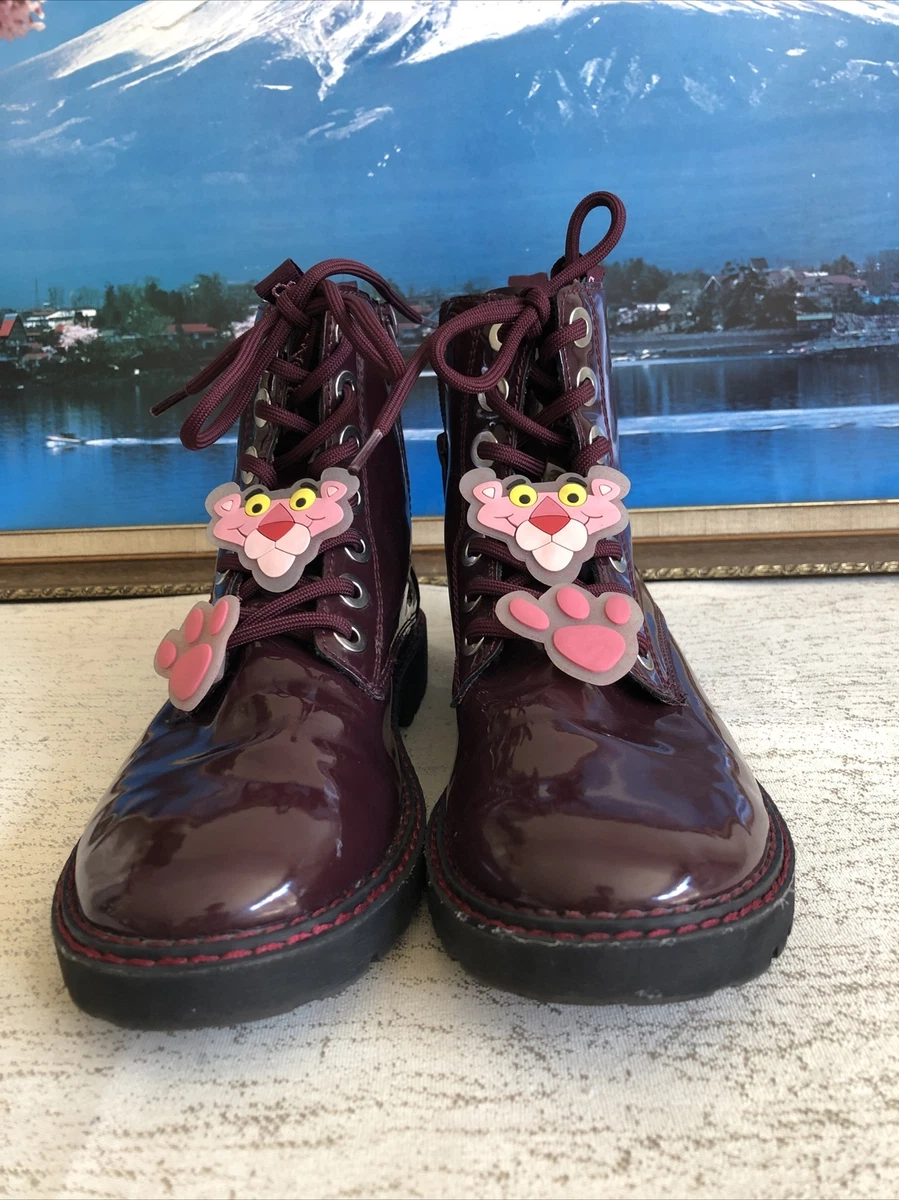 Pink top panther boots