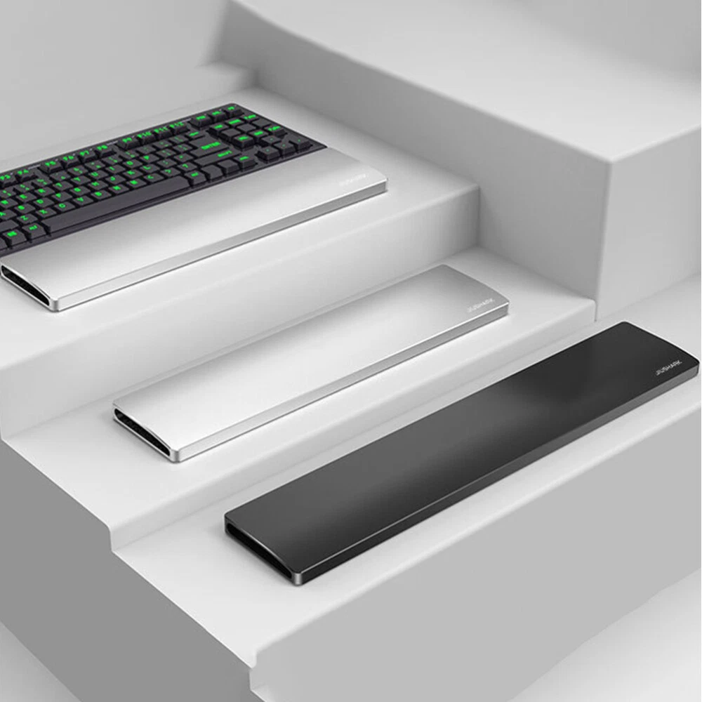 Aluminum Alloy Mechanical Keyboard Wrist Rest for 87 Keys Hand Support