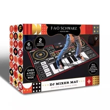 F.A.O Schwarz 4 Ft Wide DJ Mixer Mat Rhythm And Dance Games