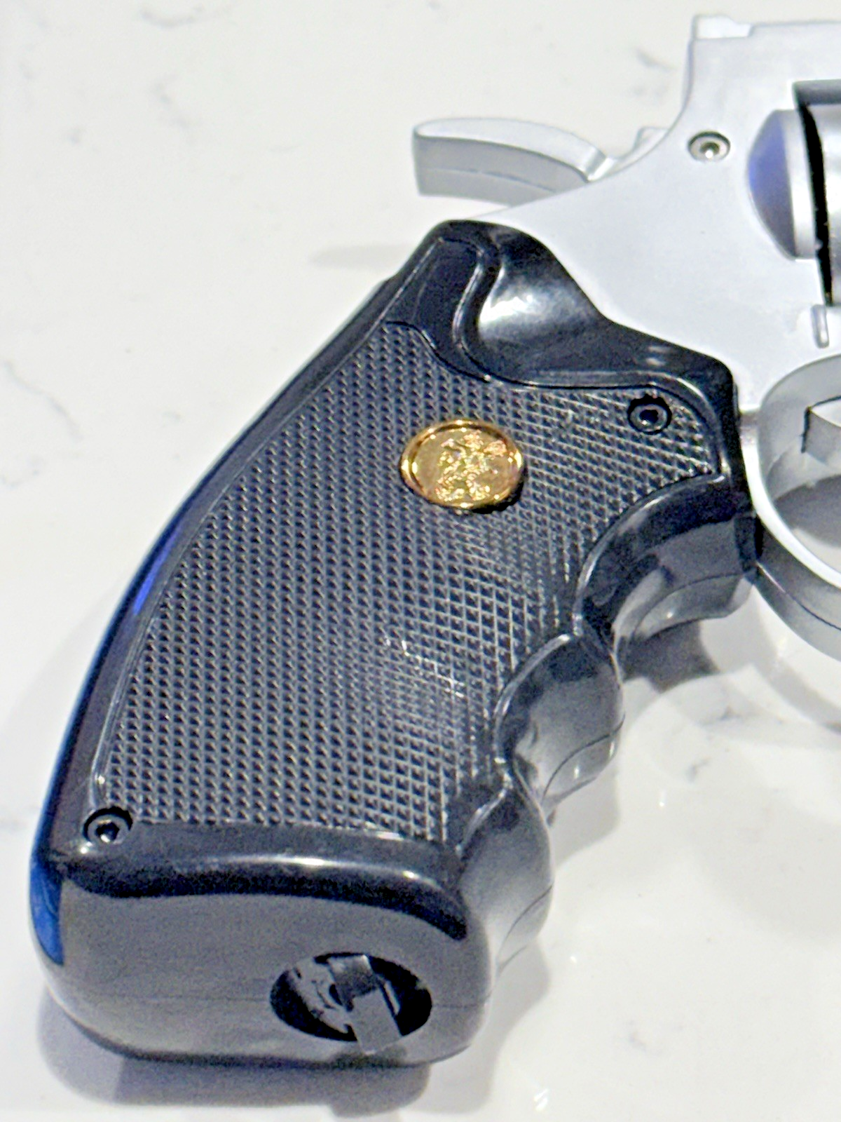 Colt Python 357 Gun Pistol Jet Torch Lighter Revolver all metal rare 1: ...