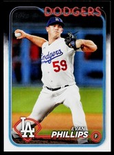 Evan Phillips 2024 Topps #569 Los Angeles Dodgers