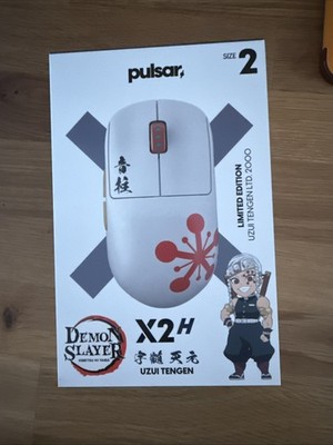 Pulsar X2H Medium Wireless Gaming Mouse Tengen Uzui Demon Slayer Sound Hashira