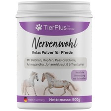 Nerwwohl Relax Powder dla koni, z walerianą, chmielem, olejem lnianym, pasją...