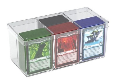 Ultimate Guard Deck Box Stack'n'Safe 480 Karten Pokemon Magic Yugioh Case 6 Deck
