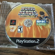 World Heroes Anthology PlayStation 2 PS2 Disc Only Tested Working SNK