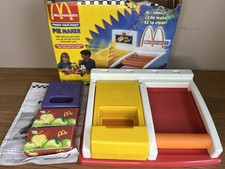 1993 Vintage Mattel McDonald  s Happy Meal Magic Pie Maker Toy Replacement Parts