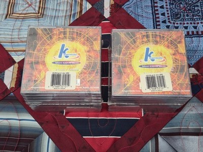 KHypermedia Mini CD-R Discs Lot Of 20 8cm 21 Min 185MB w/ Jewel Case NOT Colors