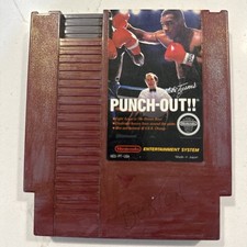 Mike Tyson's Punch-Out Nintendo NES MTPO Punch Out WHITE BULLETS FIRST PRINT