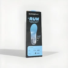 Superfeet RUN Dynamic Cushion Medium Arch Size C Blue Men's 5.5-7/ Women 6.5-8