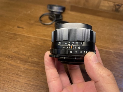 *Near Mint ++ w/ Hood* Pentax Super Multi Coated SMC Takumar 50mm F/1.4 Lens M42 - Picture 2 of 14