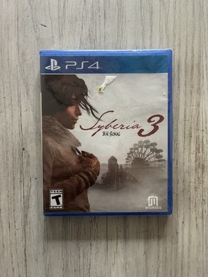 Syberia 3 Video Game Sony PlayStation 4 2017 SEALED in Original Shrinkwrap