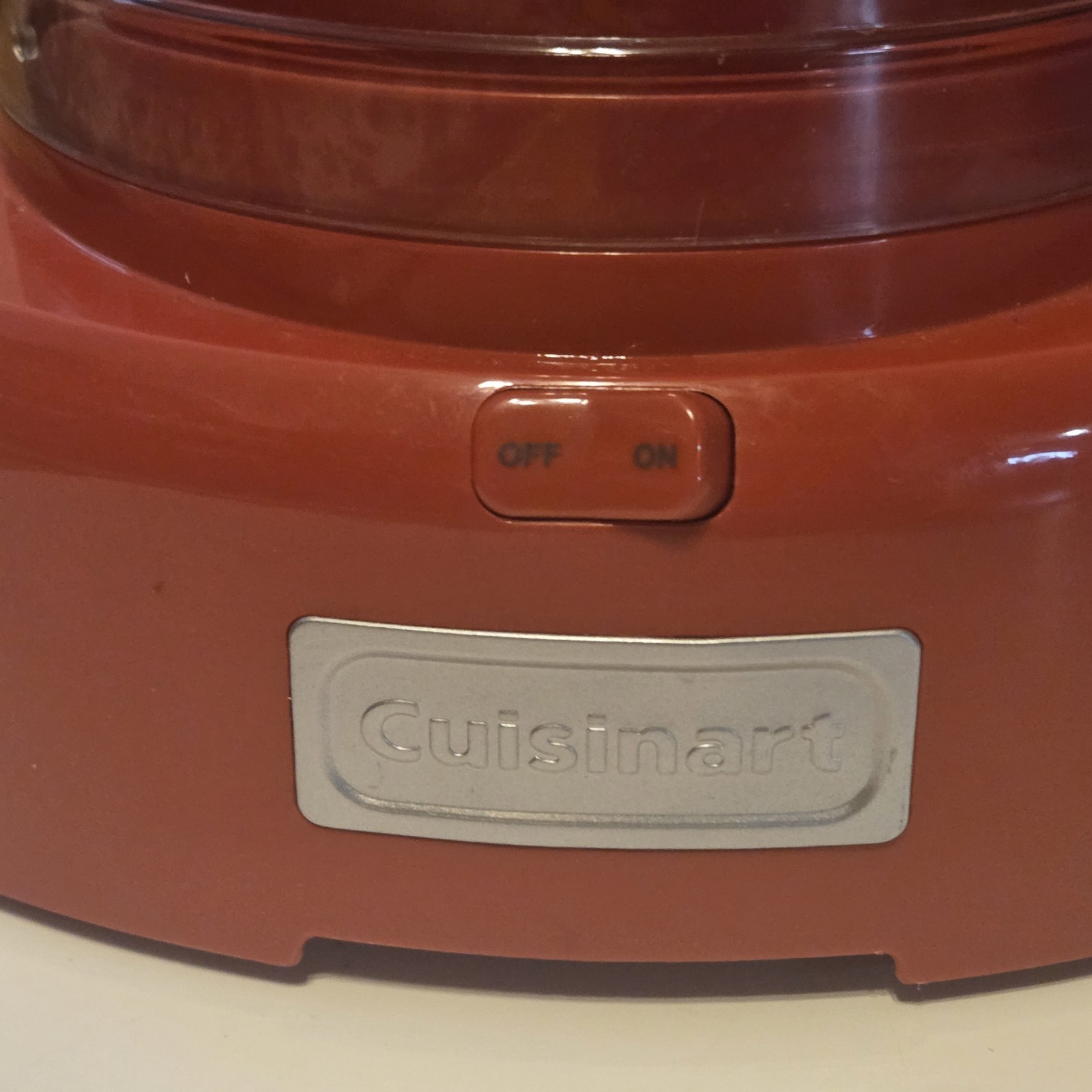 Cuisinart ICE-21R Ice Cream, Frozen Yogurt & Sorbet Maker With Shallow Crack
