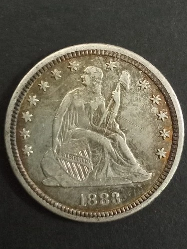 1883-P Seated Liberty Quarter — photo from the most recent tracked eBay sale